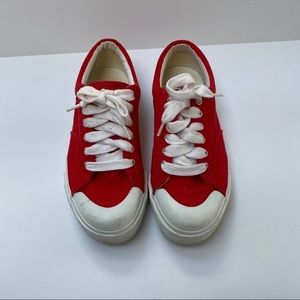 Actra Red Sneakers 7